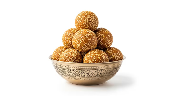 Til Ladu sesame sweet balls